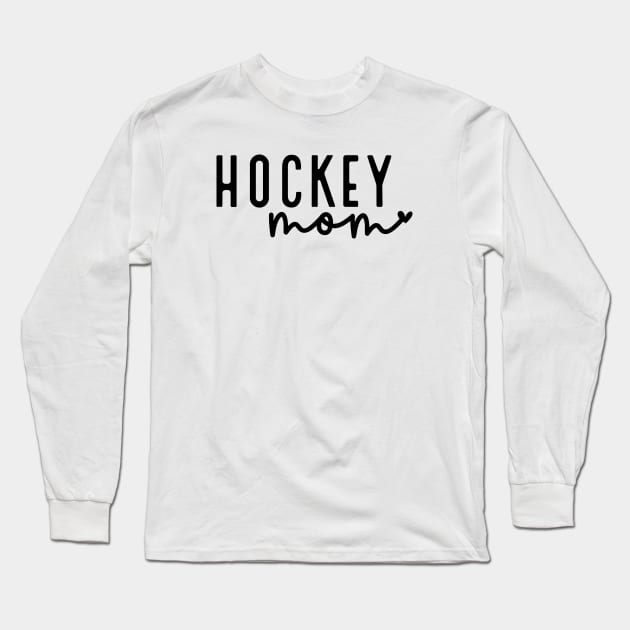 Hockey Mom 1 Long Sleeve T-Shirt by Coffee And